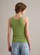 Gr&uuml;nes Glitzer-Tanktop aus Viskosemix, Regular Fit_3