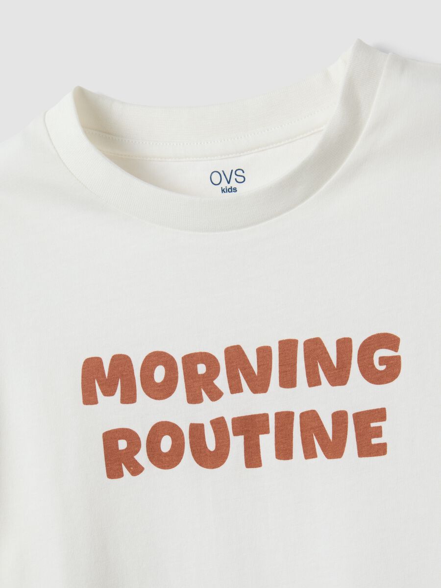 Kids' multicoloured cotton short pyjamas, regular fit_2