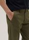 Green slim-fit stretch cotton chino trousers_3