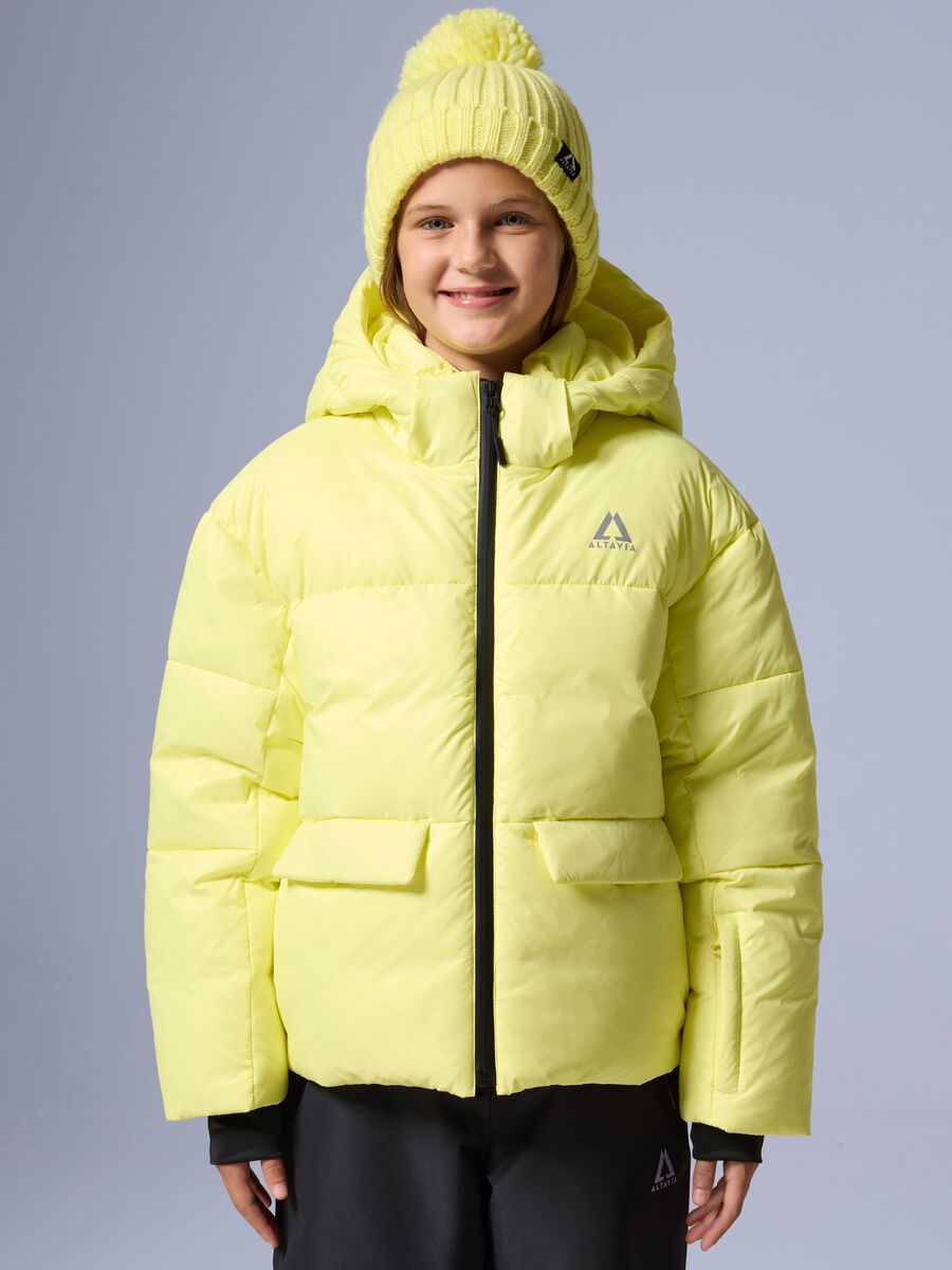 Rib Knit Hat with Pompon ALTAVIA WITH DEBORAH COMPAGNONI_3