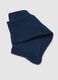 Long blue cotton blend socks for boys_2