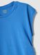 Blue pure cotton top_1