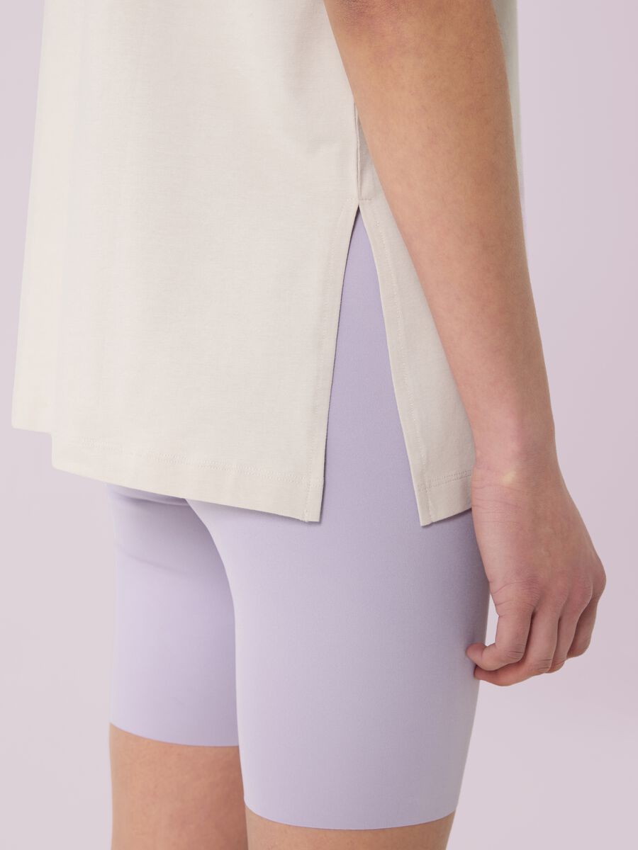 Stretch Cotton Oversized T-shirt ALTAVIA STUDIO_3