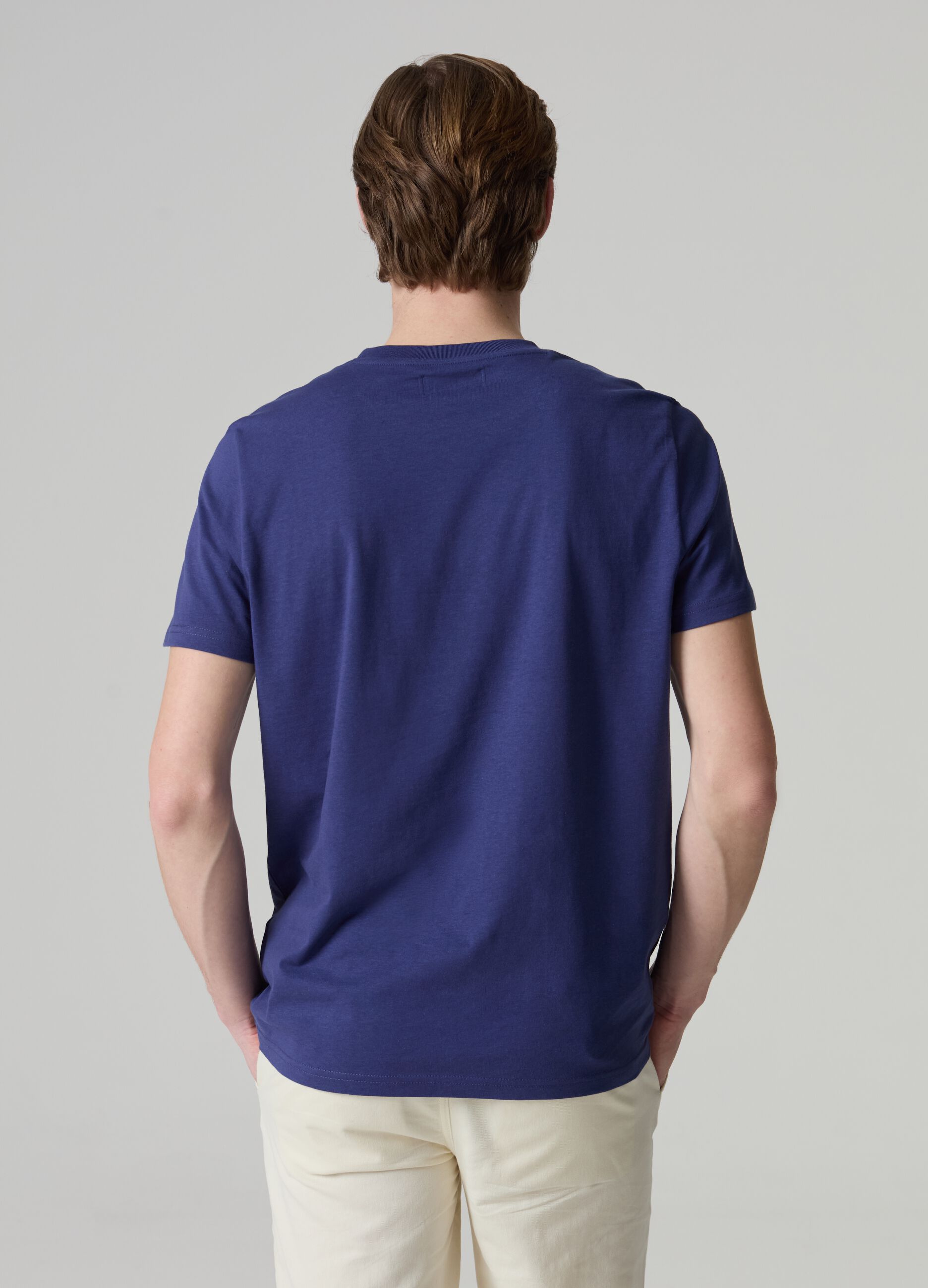 Camiseta de algodón con estampado gráfico