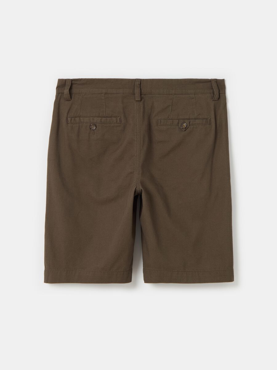Chino Bermuda shorts in cotton_4