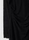 Schwarzes Kleid aus Stretchmaterial mit Rundhalsausschnitt_1