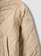 Beige gesteppte, wattierte Jacke in Regular Fit f&uuml;r Baby-M&auml;dchen_2