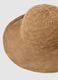 Light Brown Jersey Knit Cloche Hat_1
