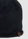 Black stretch cotton jersey knit hat for boys_2