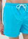 Blue swim shorts with elasticated waist_3