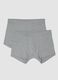 2-pack of grey stretch Supima cotton boxer shorts_4