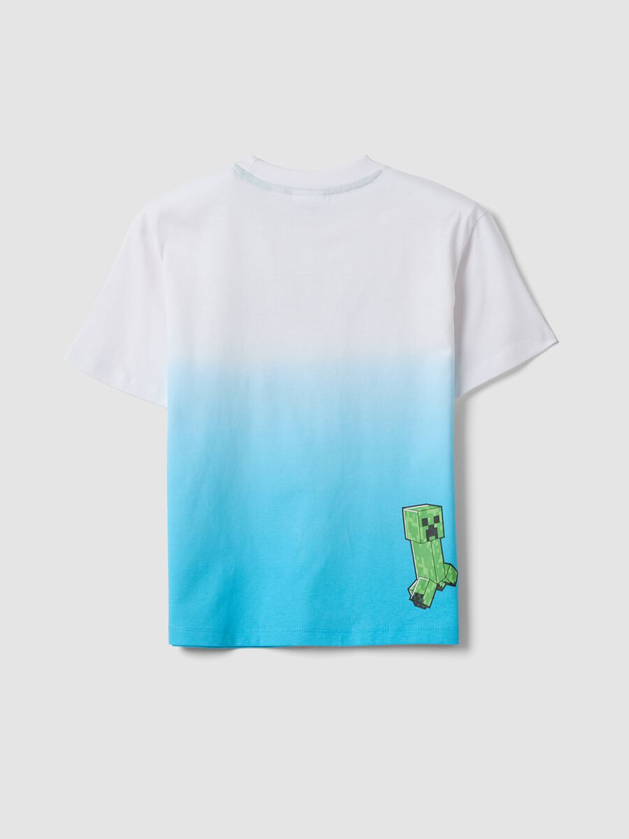 Kids&rsquo; multicolour pure cotton Minecraft oversized T-shirt_1