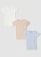 3-pack of multicolour organic cotton crew-neck T-shirts_0