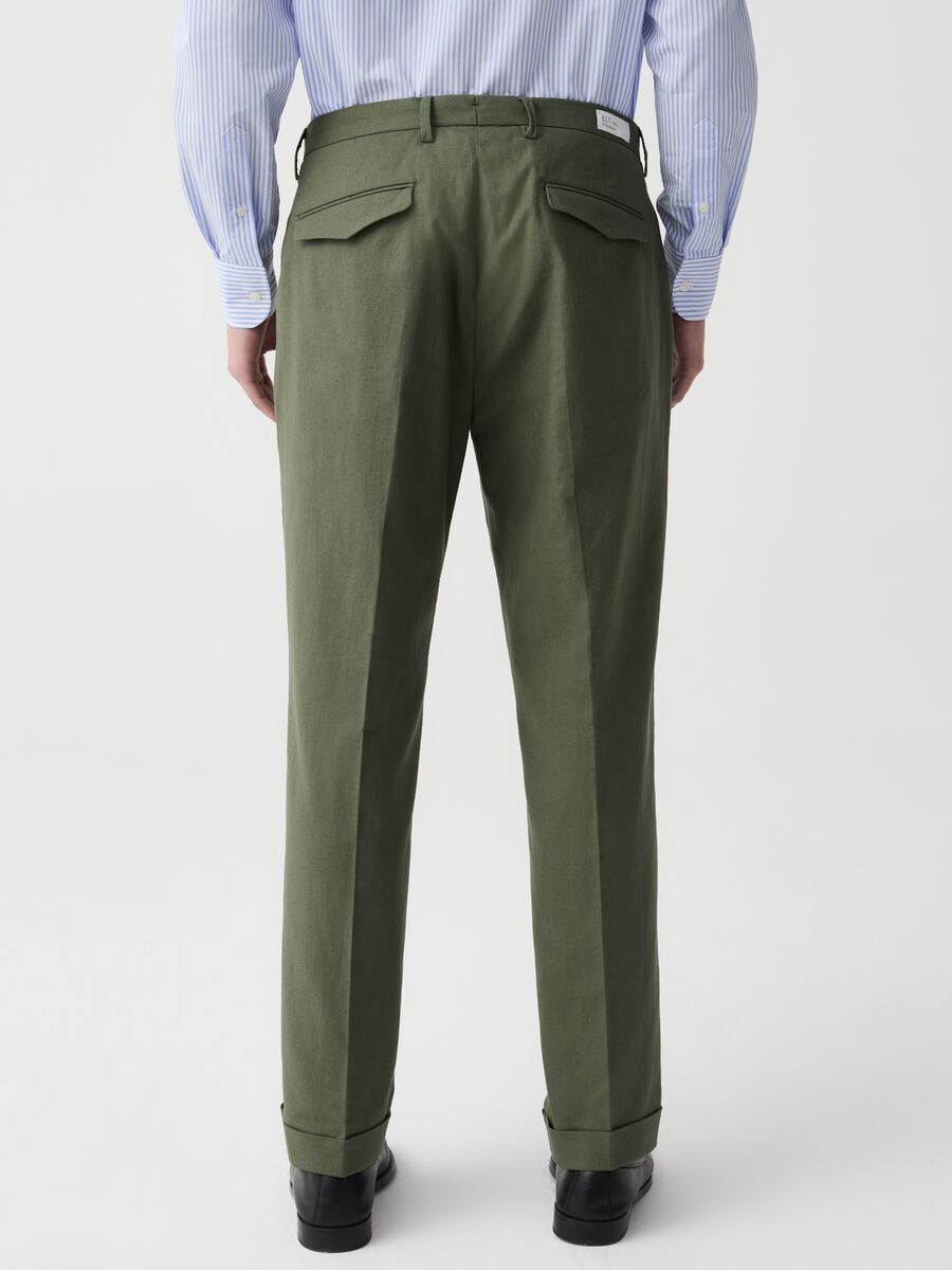 B.ST 1957 chino trousers with darts_2