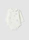 Wei&szlig;er Baby-Body aus reiner Bio-Baumwolle mit Kragen und Winnie‑the‑Pooh-Print_0
