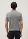 Grey pure cotton polo shirt regular fit_2
