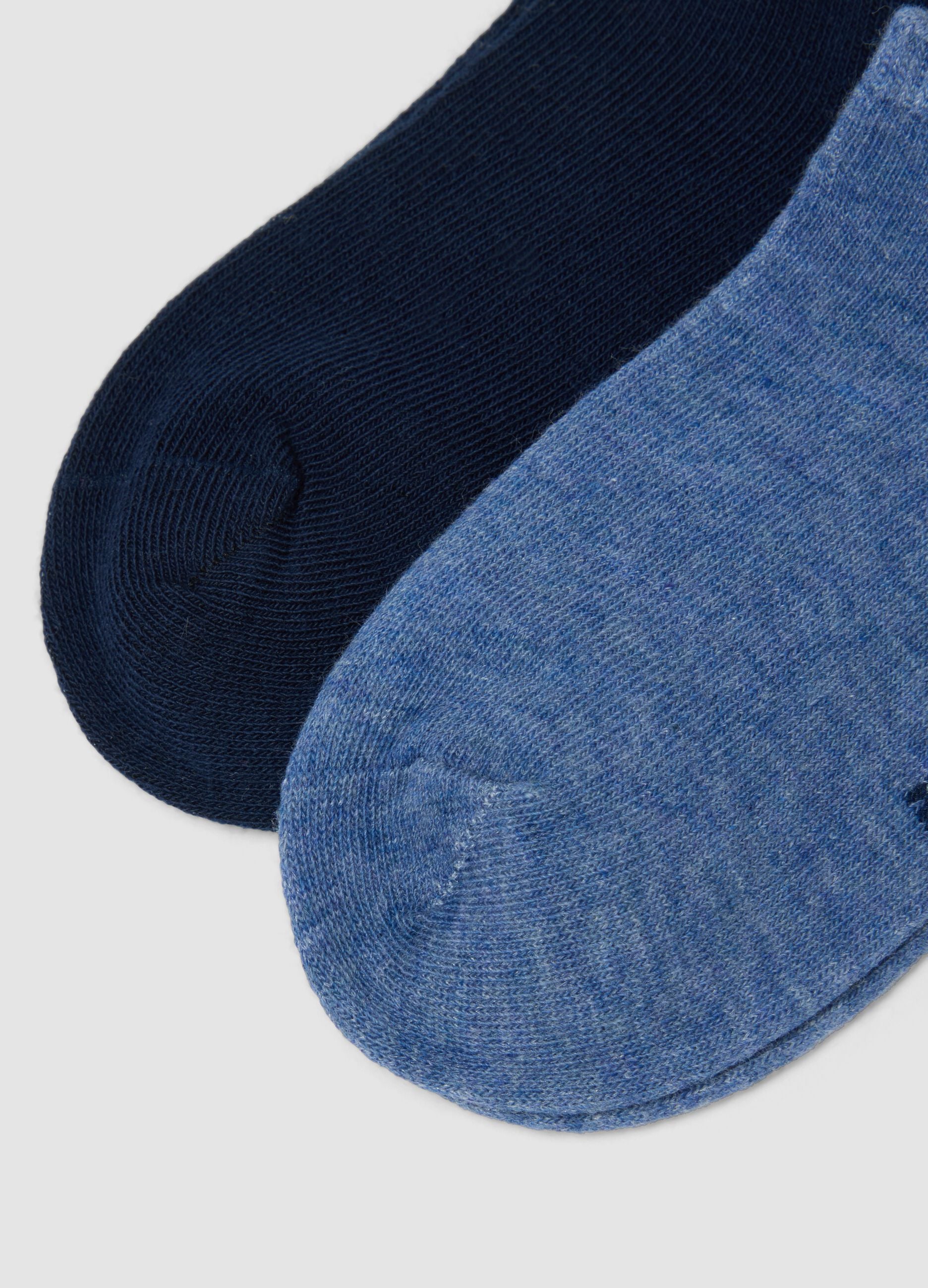 5-pack of short multicolour organic cotton socks for boys