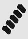 Five-pack of black organic cotton socks_0