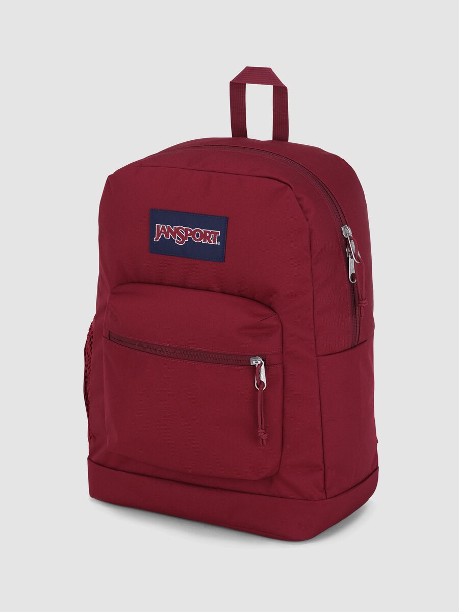 Zaino rosso con tasca frontale_2