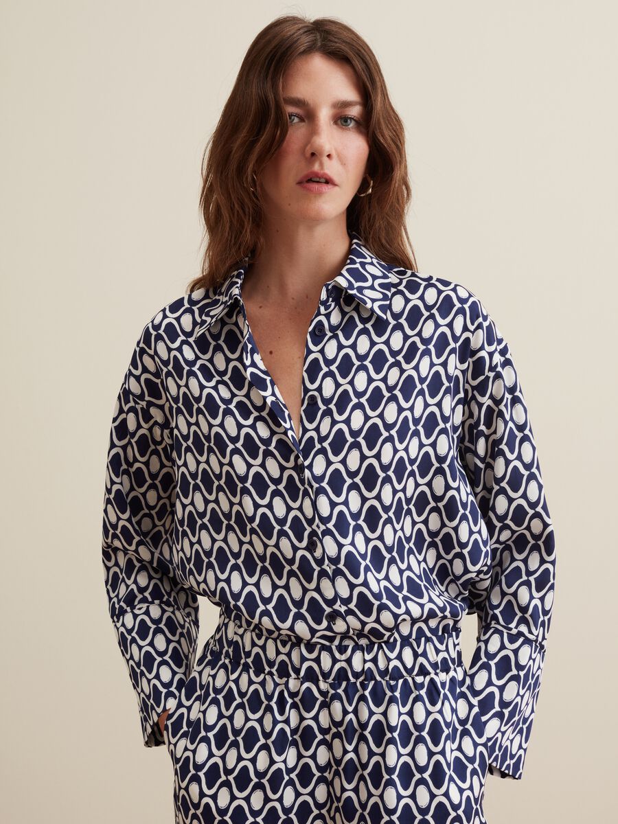 Shirt with optical pattern_0