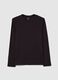 Long-sleeved T-shirt with round neck_4