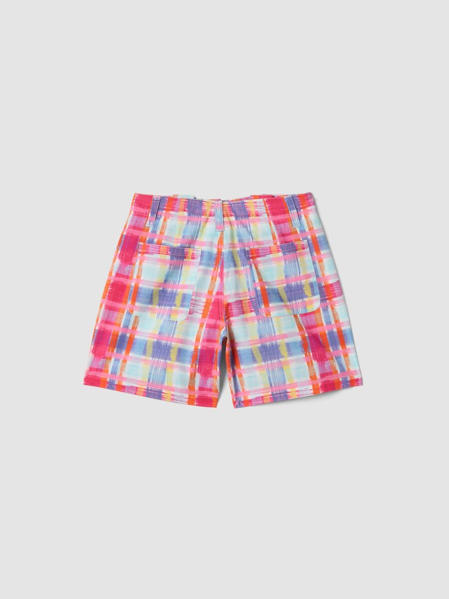 Short multicolor de algod&oacute;n puro_4