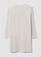 Camicia da notte beige in puro cotone organico con stampa cornetto_6