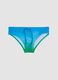 Blue stretch swim briefs_0