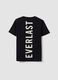 Schwarzes T-Shirt aus reiner Baumwolle mit Logo, Regular Fit, f&uuml;r Jungen_4