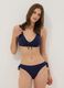 Blue bikini bottoms in stretch fabric with tie sides_0