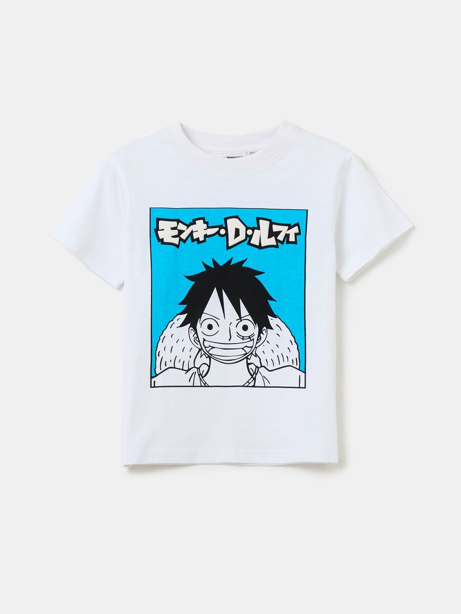 T-shirt with One Piece print_0