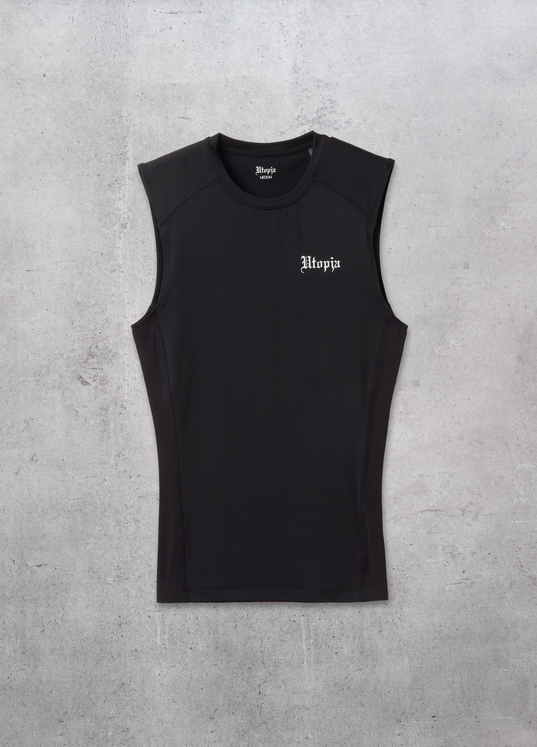 Kombat Active Black Sleeveless Tank Top