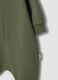 Green long-sleeved organic cotton baby sleepsuit_2