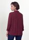 Rote Bluse mit Punkten und klassischem Kragen, Regular Fit_3