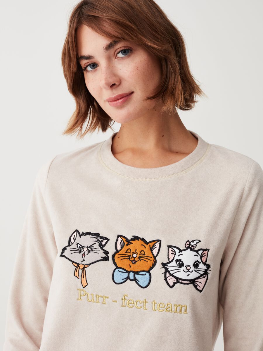 Pyjamas with Aristocats embroidery and print_1