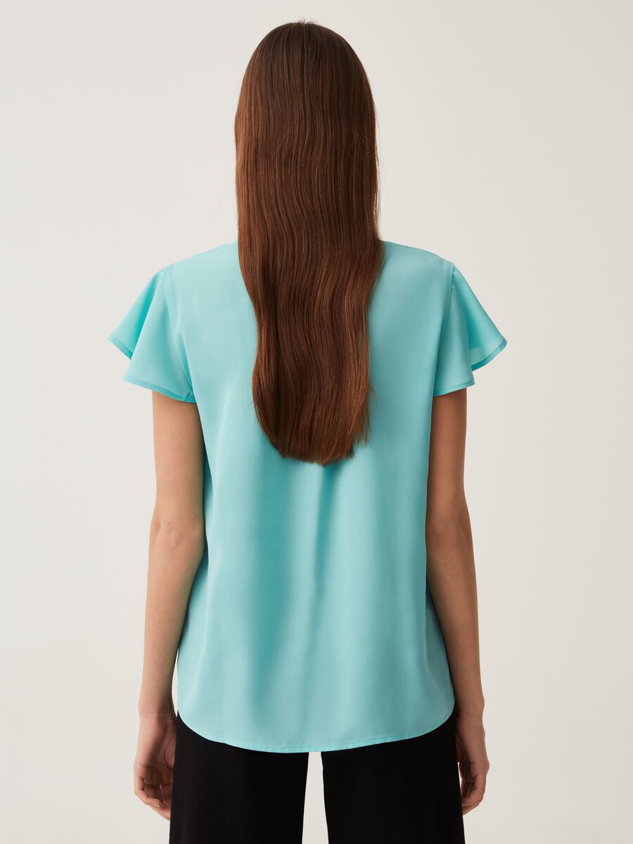 Butterfly-sleeve blouse_2