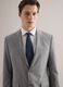 Grey Slim Fit Single Breasted Jacket_3