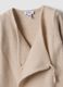Beige baby sleepsuit with feet and wrap closure_2