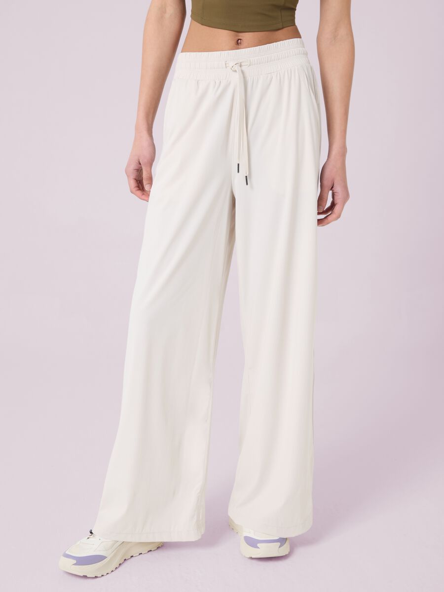 ALTAVIA STUDIO wide-leg trousers with drawstring_0