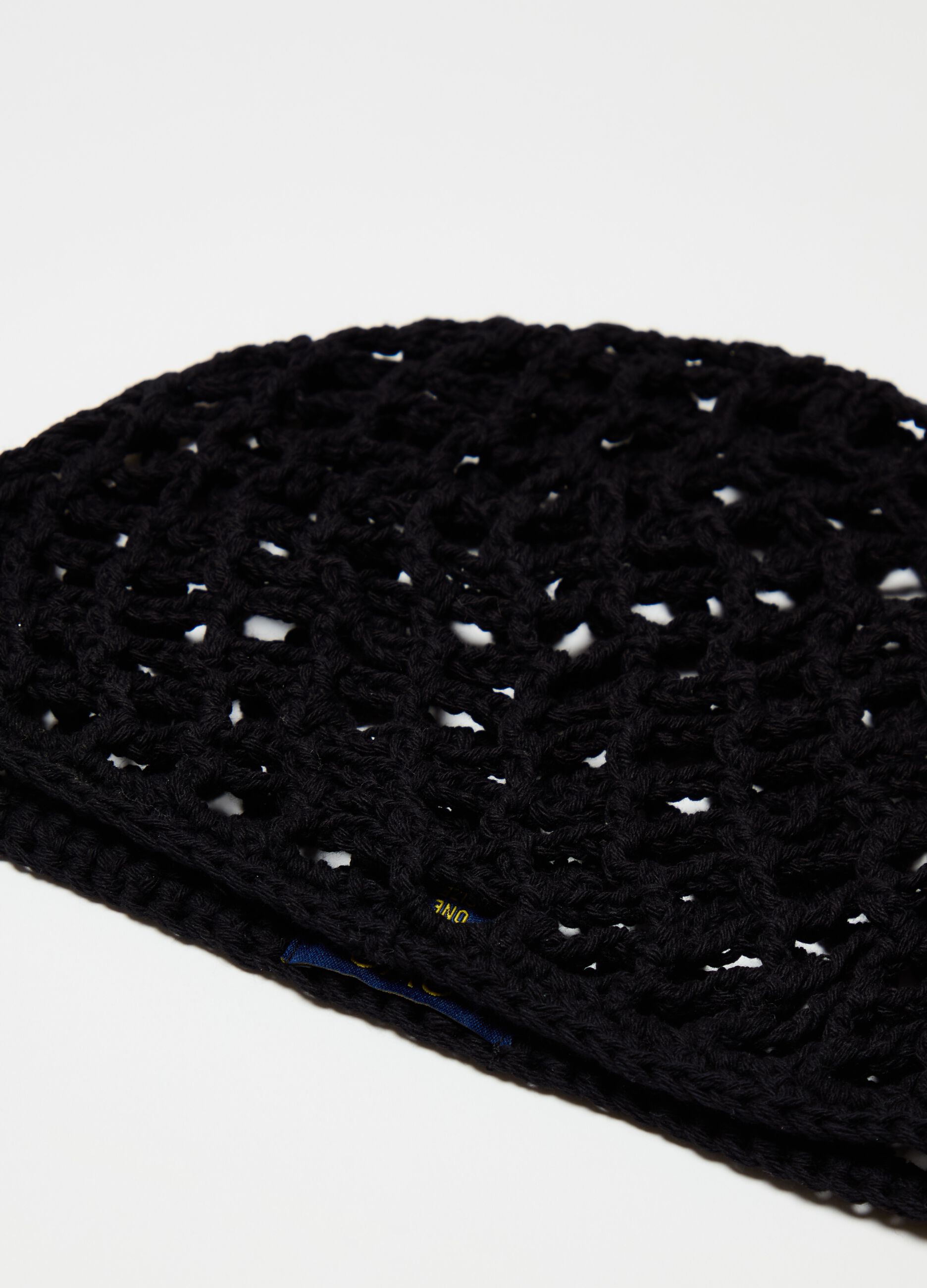 Cotton crochet cap