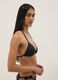 Schwarzes Triangel-Bikinioberteil aus Stretchmaterial_0