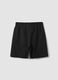 Girls&rsquo; pure cotton black relaxed fit shorts Chicago Bulls_4