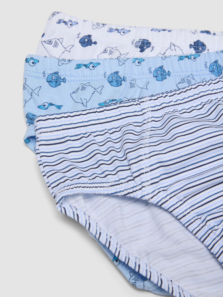 Mehrpack Jungen-Slips aus reiner Baumwolle in Multicolor_3