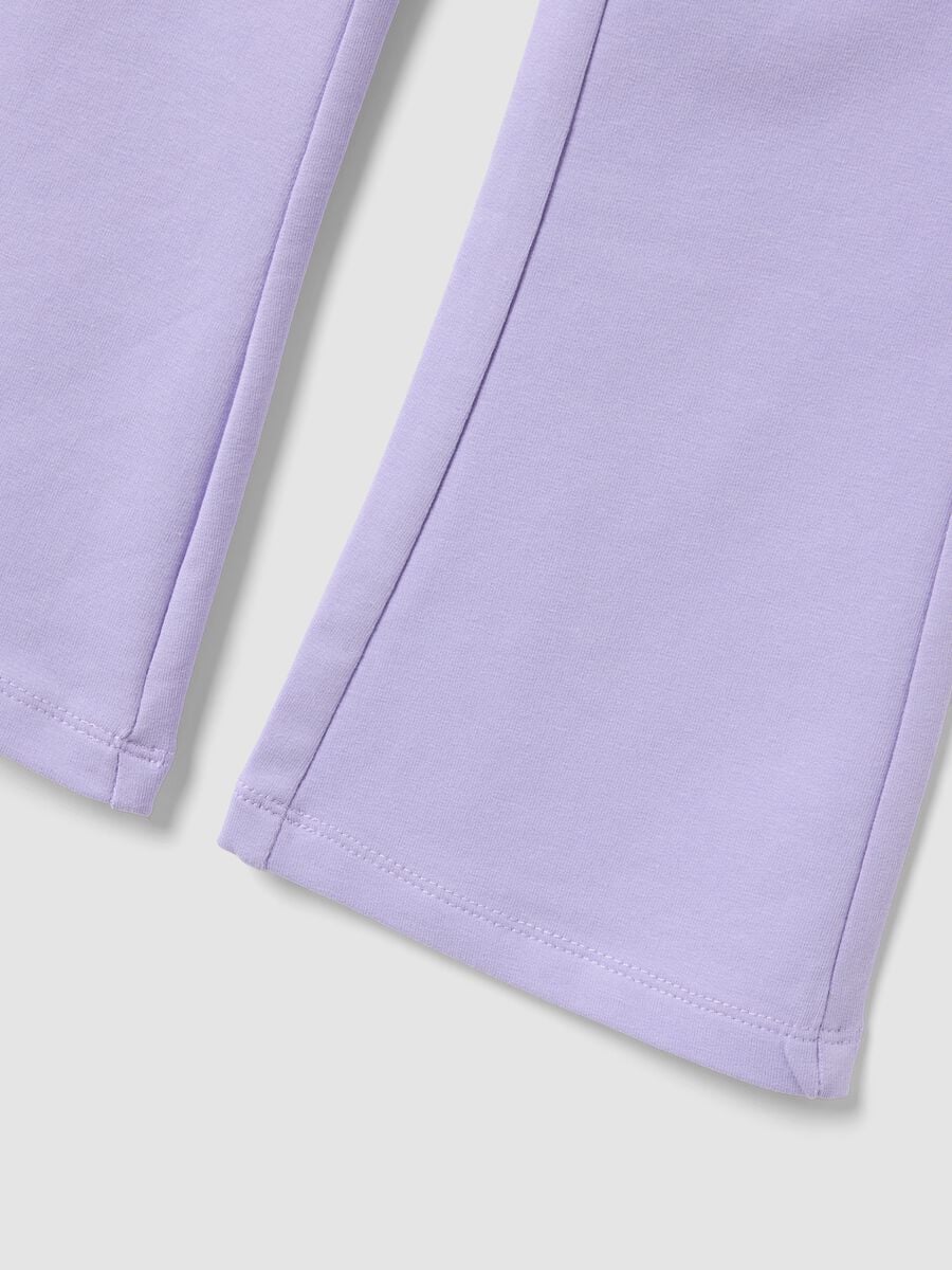 Violette Schlaghose aus Bio-Baumwolle_3