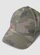 Cappello da baseball in puro cotone multicolor camouflage da bambina_1