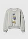 Sweatshirt with Daisy Duck print and embroidered logo_0