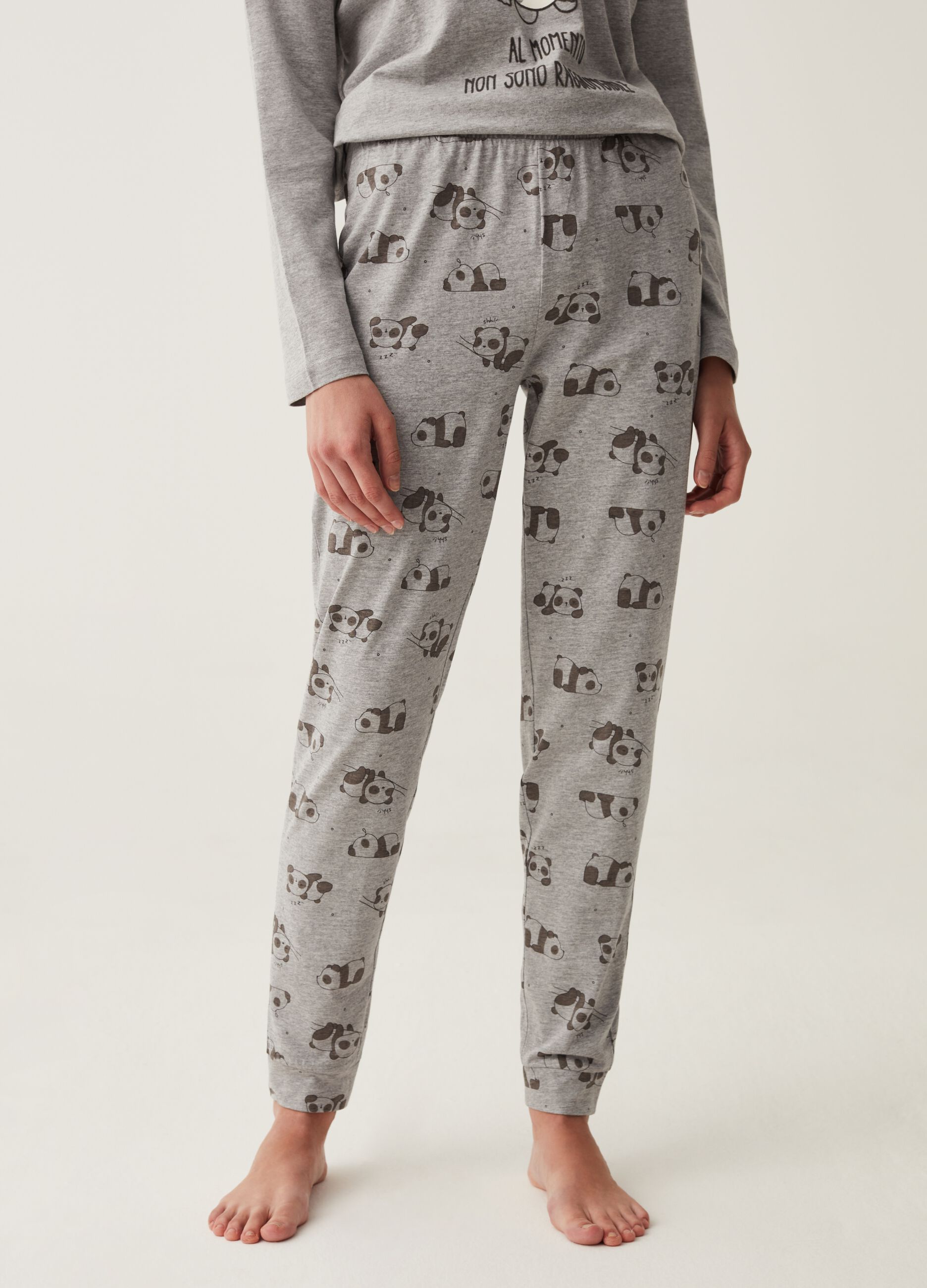 Long pyjamas with panda print_3