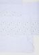 White pure cotton baby sheet with all-over print_2