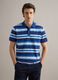 Oversized pure cotton multicolour striped polo shirt_2
