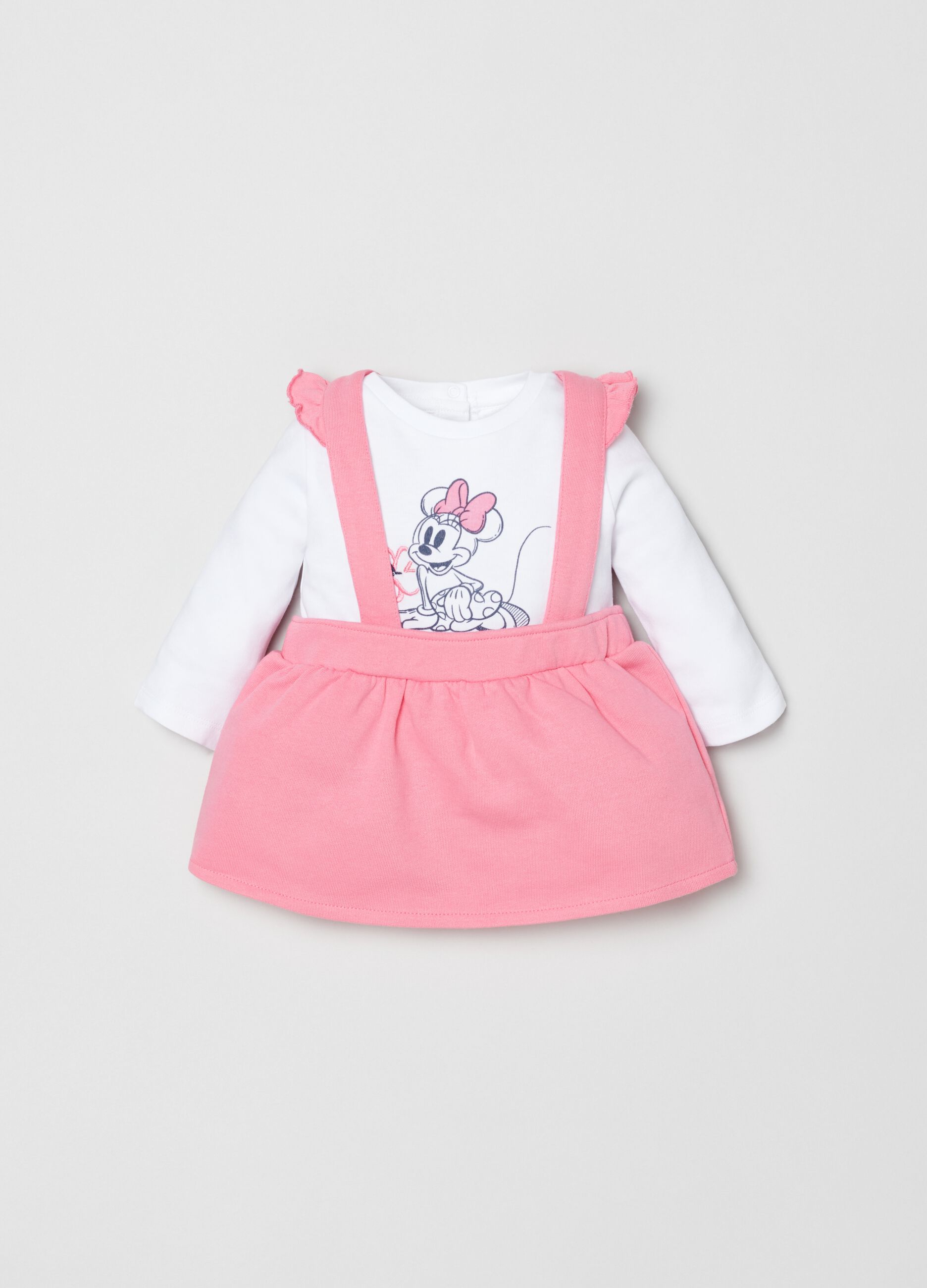Conjunto vestido y camiseta Disney Baby Minnie